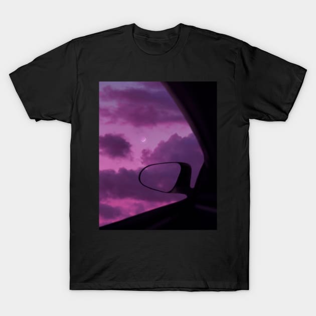 Driving above the Clouds T-Shirt by lyla_ab